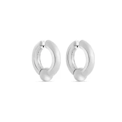 Mega Earrings  in Silver