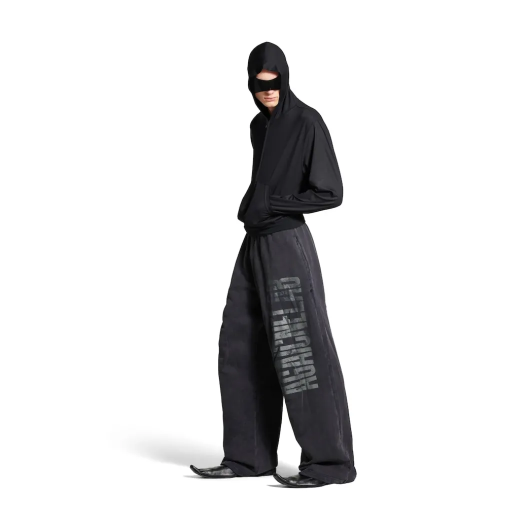 Men's Agaicnelab Baggy Sweatpants in Black