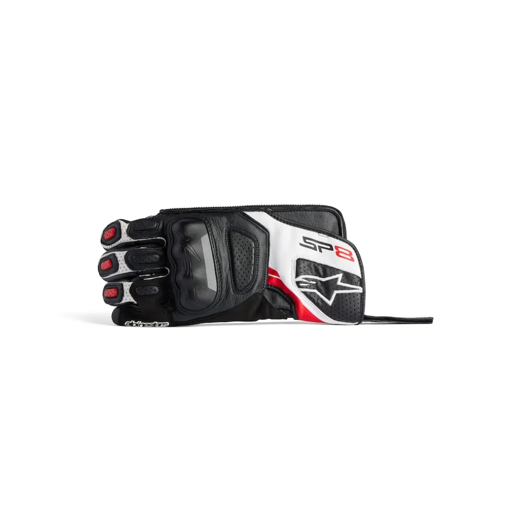 Men's Alpinestars® Zipped Pouch in Black/white/red