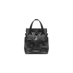 Men's Army Small Tote Bag in Black