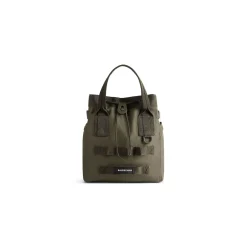 Men's Army Small Tote Bag in Dark Green