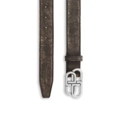 Men's Bb Large Belt  in Brown