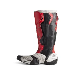 Men's Biker Boot in Red/white/black