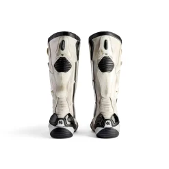 Men's Biker Boot  in White/beige/black