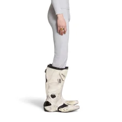 Men's Biker Boot  in White/beige/black