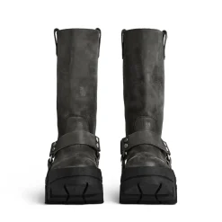 Men's Bulldozer Harness Boot in Black