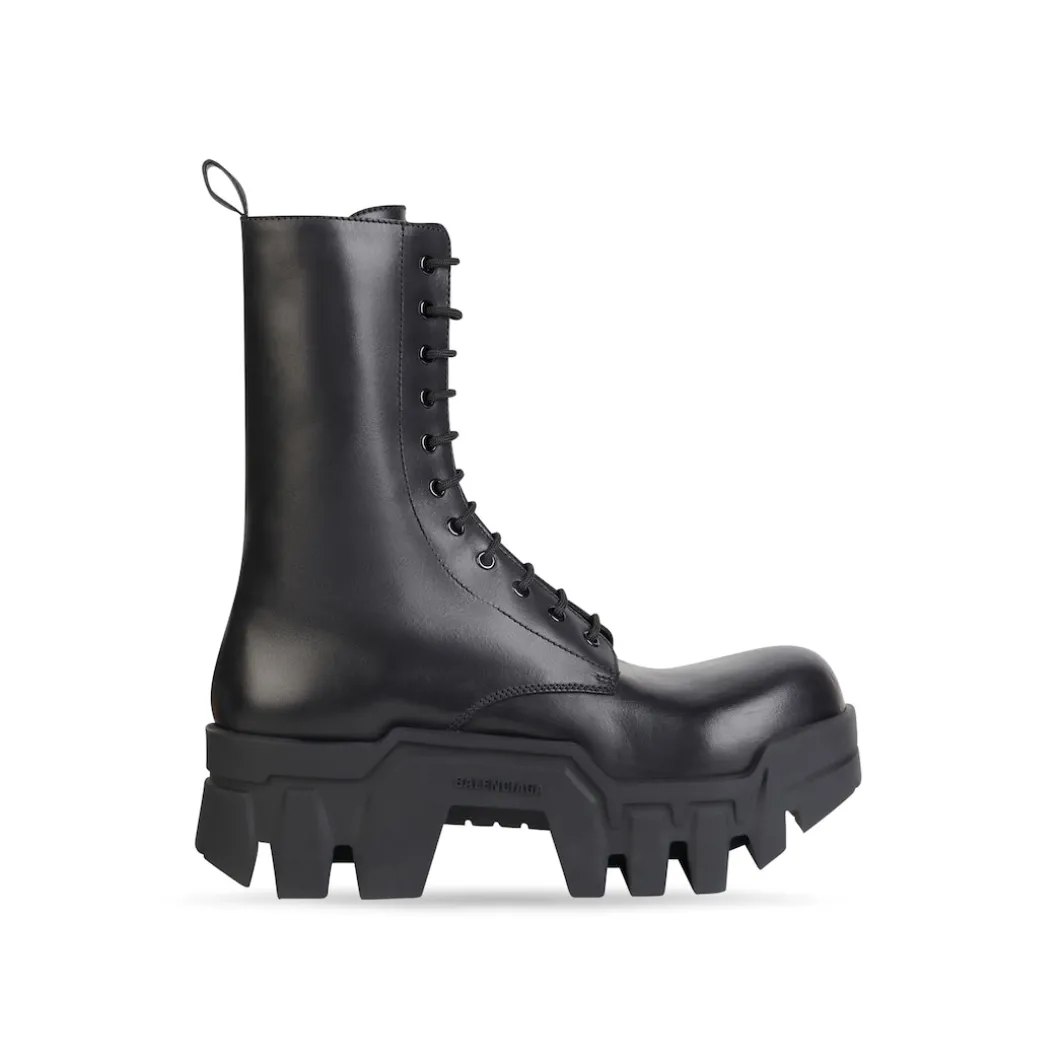 Men's Bulldozer Lace-up Boot in Black