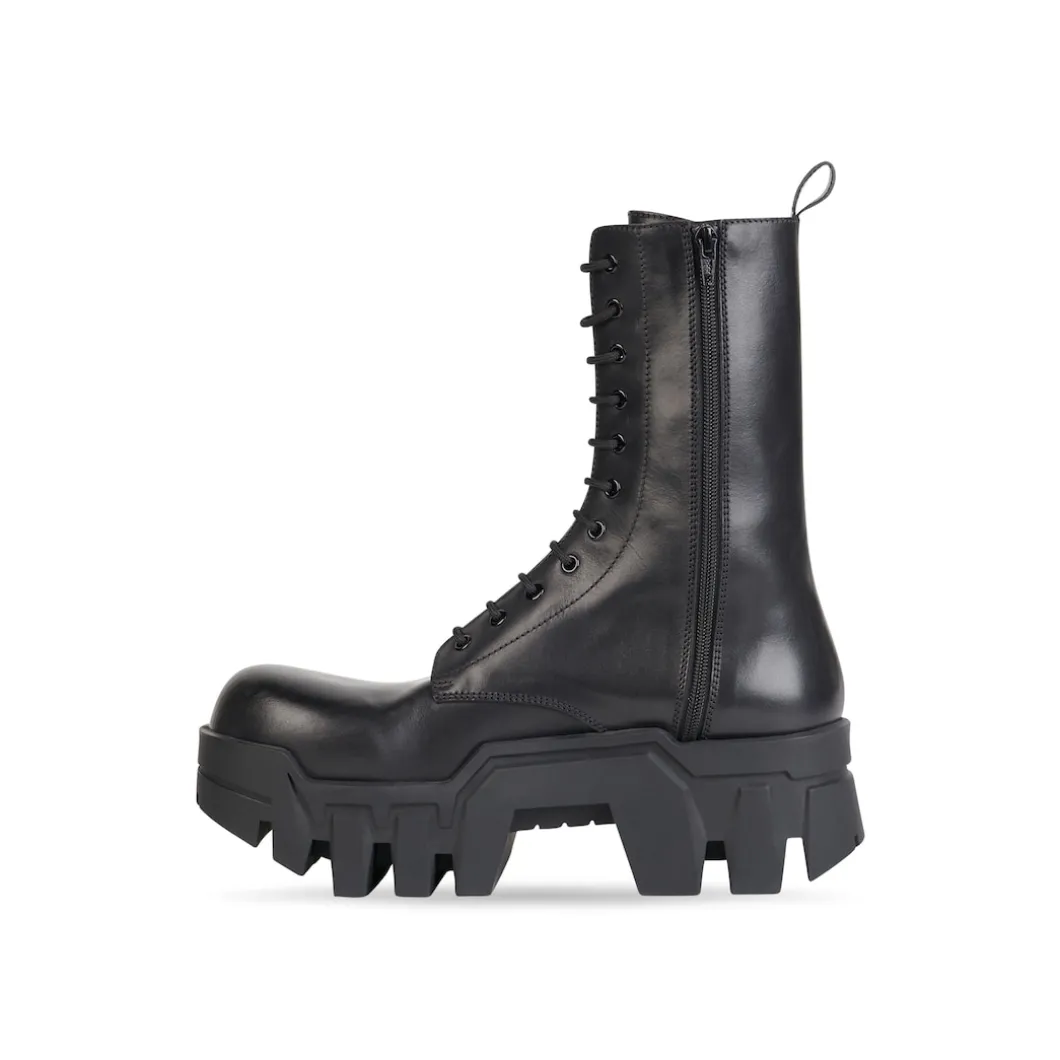 Men's Bulldozer Lace-up Boot in Black