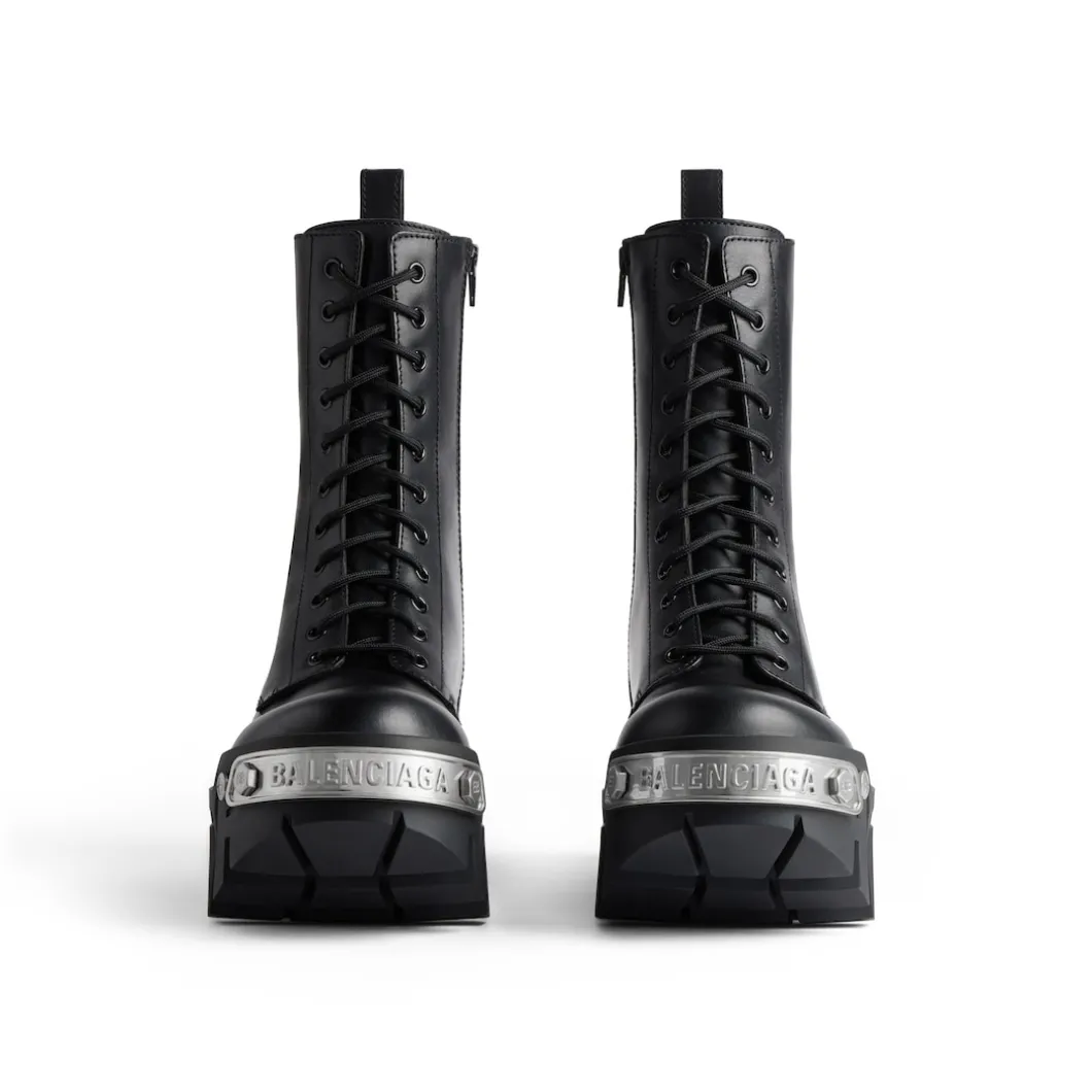 Men's Bulldozer Lace-up Boot in Black