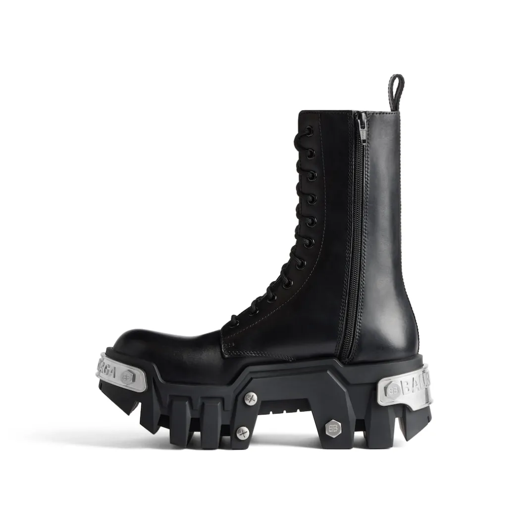 Men's Bulldozer Lace-up Boot in Black