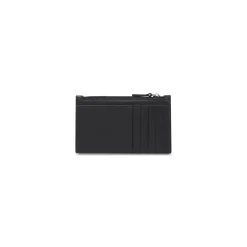 Men's Cash Long Coin And Card Holder in Black