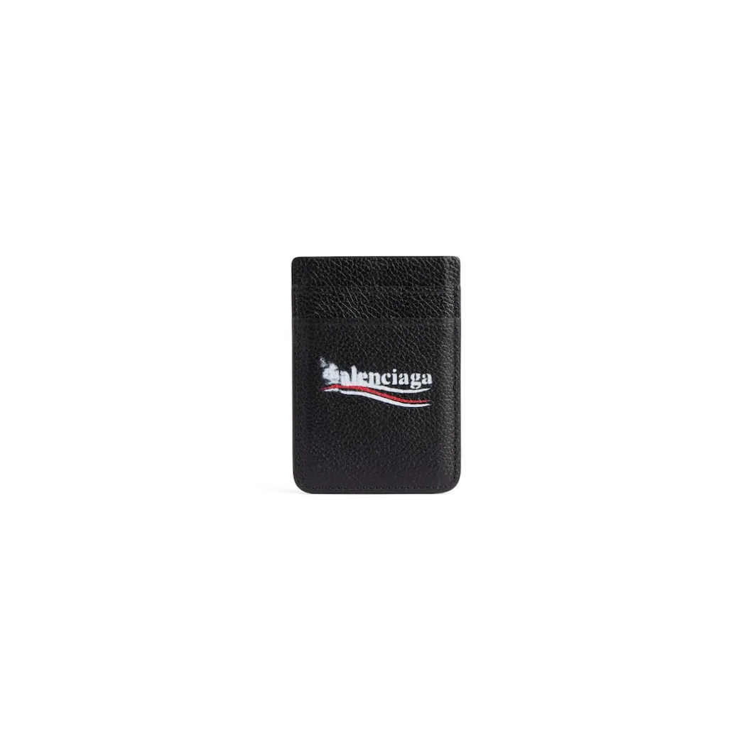 Men's Cash Magnet Card Holder in Black