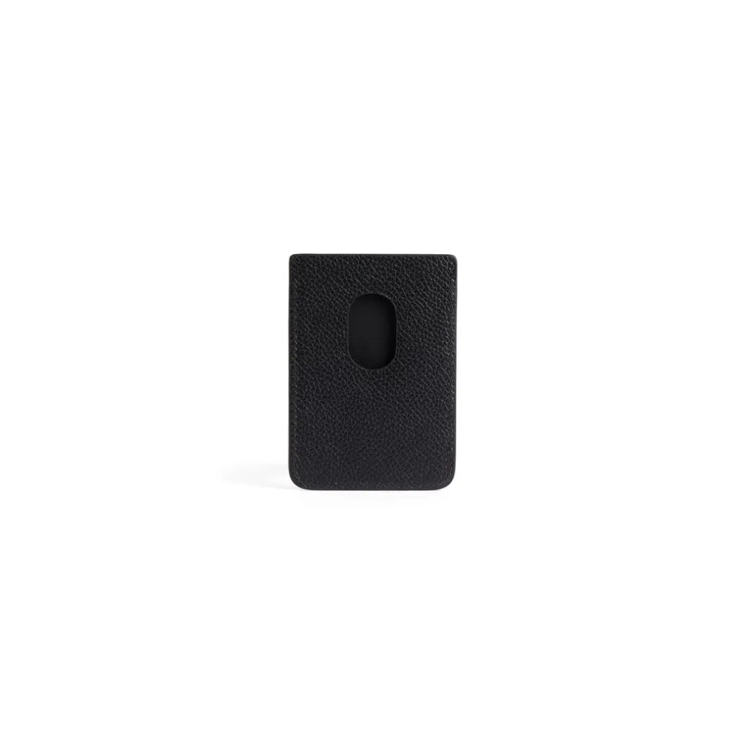 Men's Cash Magnet Card Holder in Black