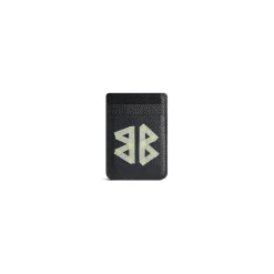 Men's Cash Magnet Card Holder  in Black