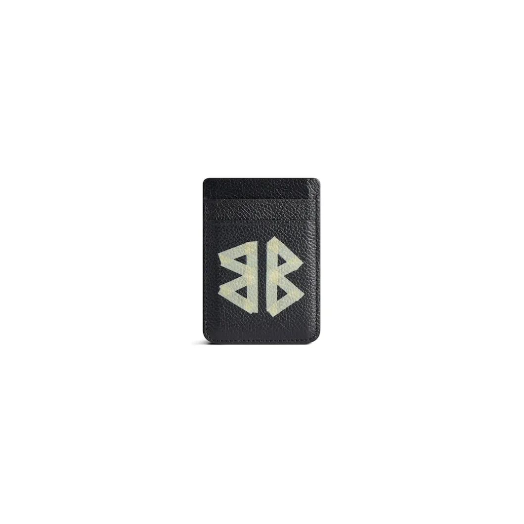Men's Cash Magnet Card Holder in Black