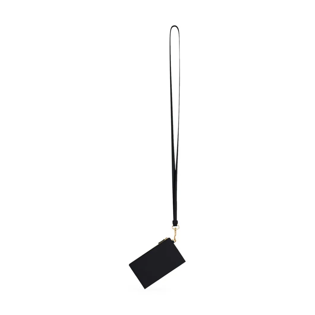 Men's Cash Pouch With Card Holder in Black/white