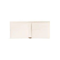 Men's Cash Square Folded Wallet in Light Beige