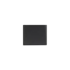 Men's Cash Square Folded Wallet in Black/white
