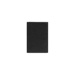 Men's Cash Vertical Bifolded Wallet in Black/white