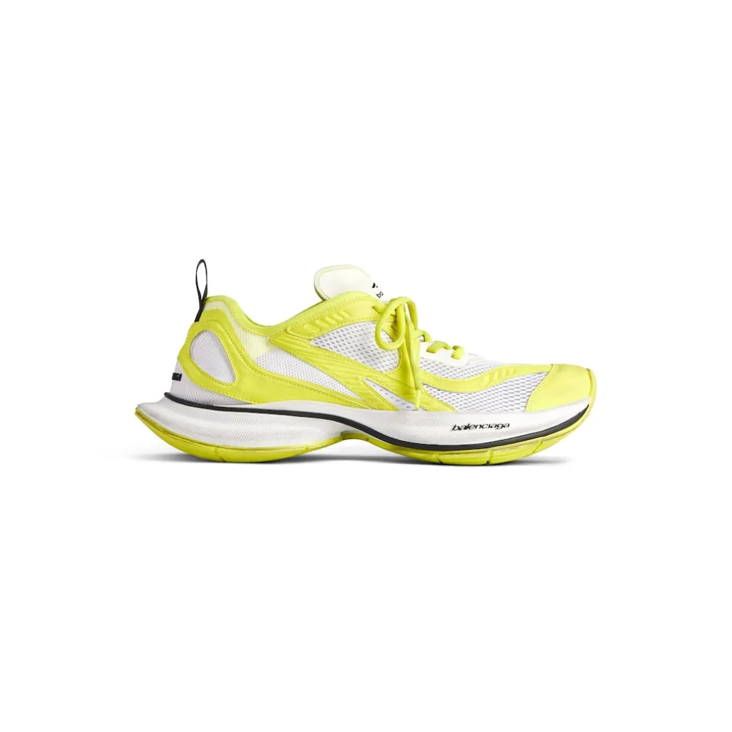 Men's Circuit Sneaker in Neon Yellow/white/black