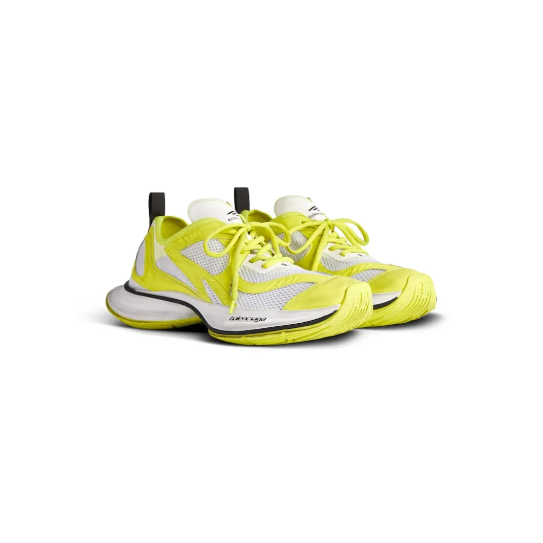 Men's Circuit Sneaker in Neon Yellow/white/black