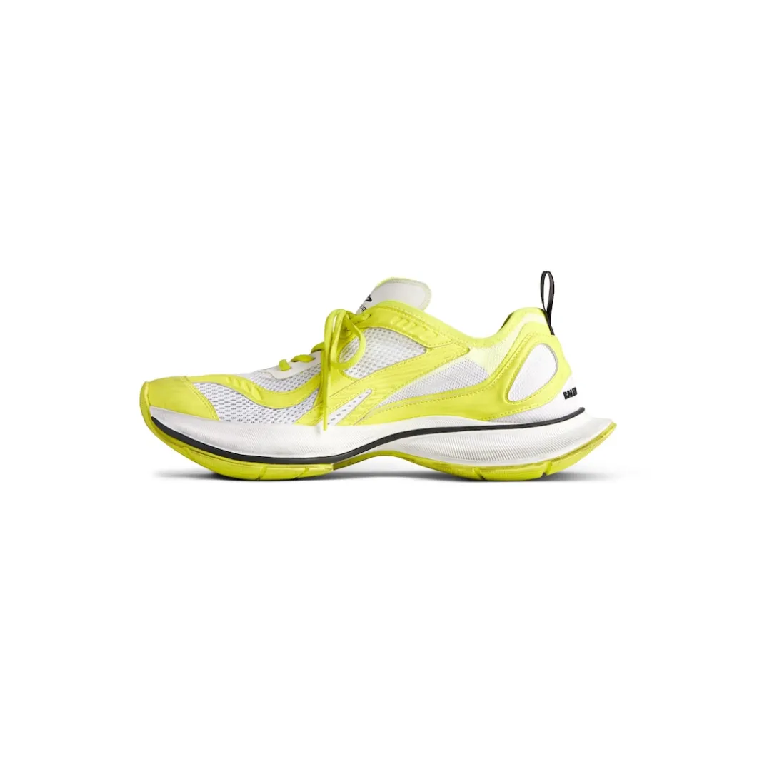 Men's Circuit Sneaker in Neon Yellow/white/black