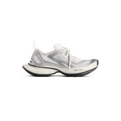 Men's Circuit Sneaker  in White/silver
