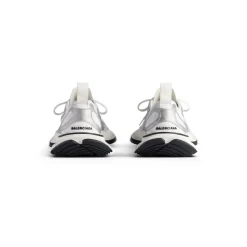 Men's Circuit Sneaker in White/silver