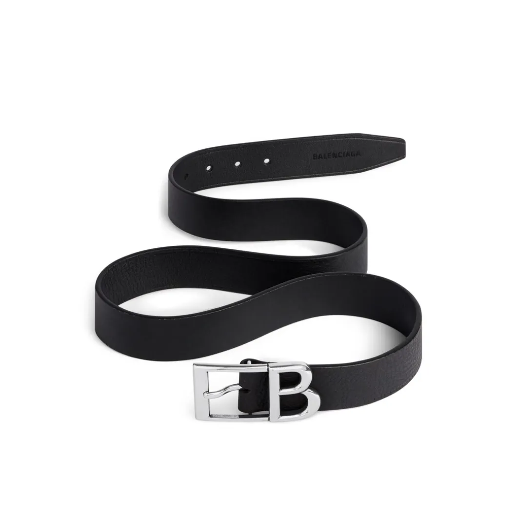 Men's Classic B Belt in Black