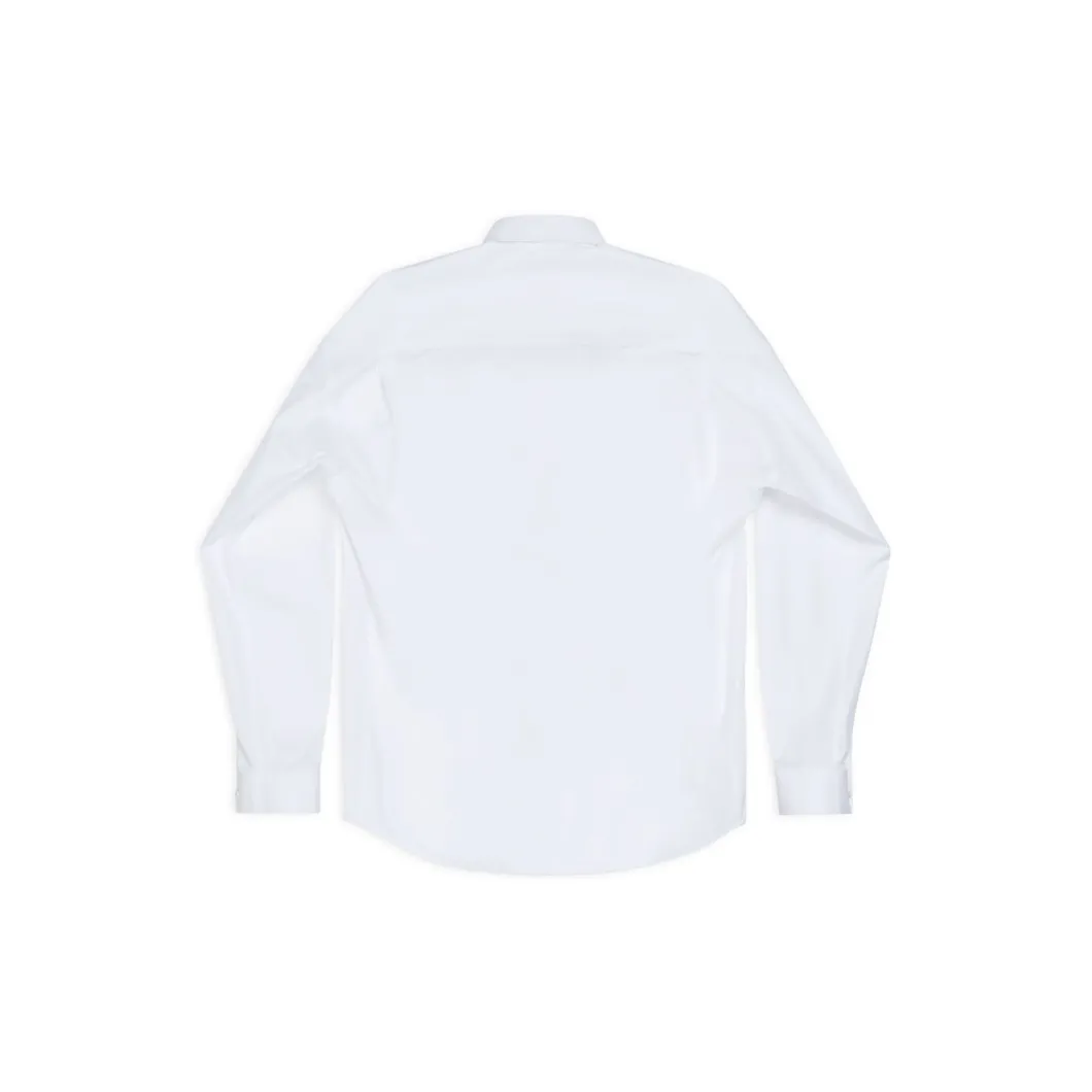 Men's Cocoon Shirt in White