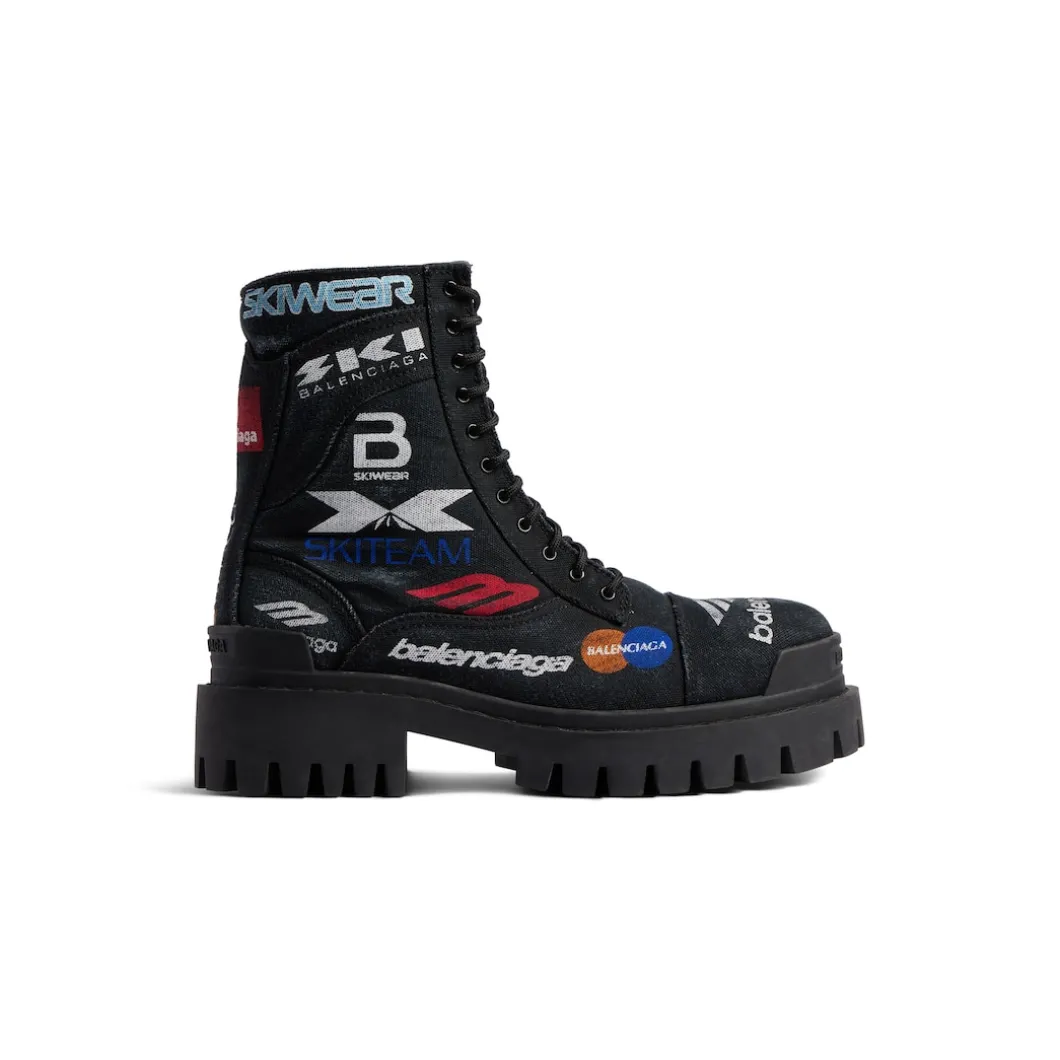 Men's Combat Strike 20mm Boot in Black