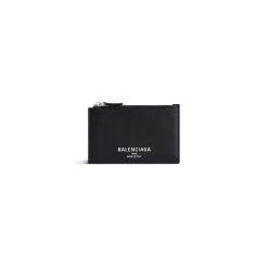 Men's Credit Long Coin And Card Holder in Black