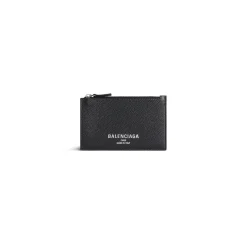Men's Credit Long Coin And Card Holder in Black