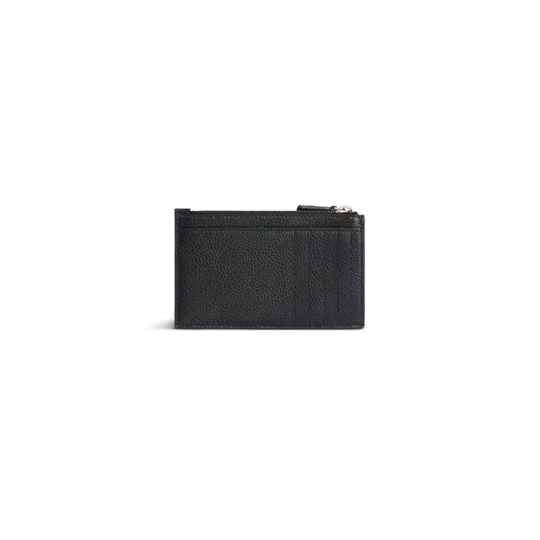 Men's Credit Long Coin And Card Holder in Black