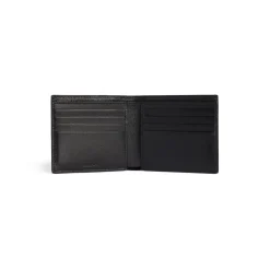 Men's Credit Square Folded Wallet  in Black