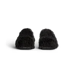 Men's Crocs™ Mule Fake Fur  in Black