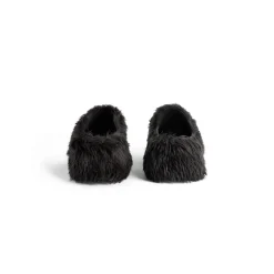 Men's Crocs™ Mule Fake Fur  in Black