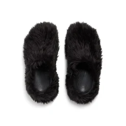 Men's Crocs™ Mule Fake Fur  in Black