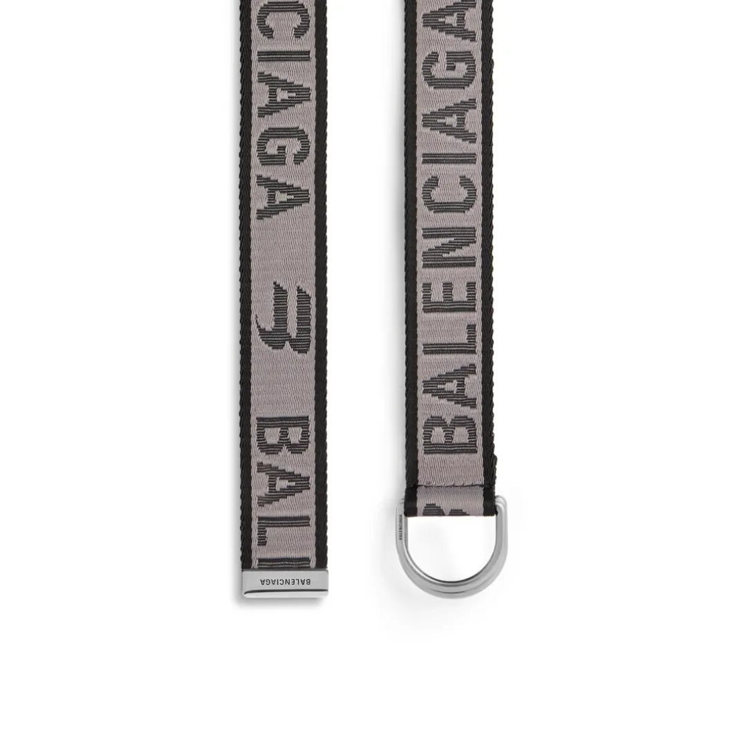 Men's D Ring Belt in Grey
