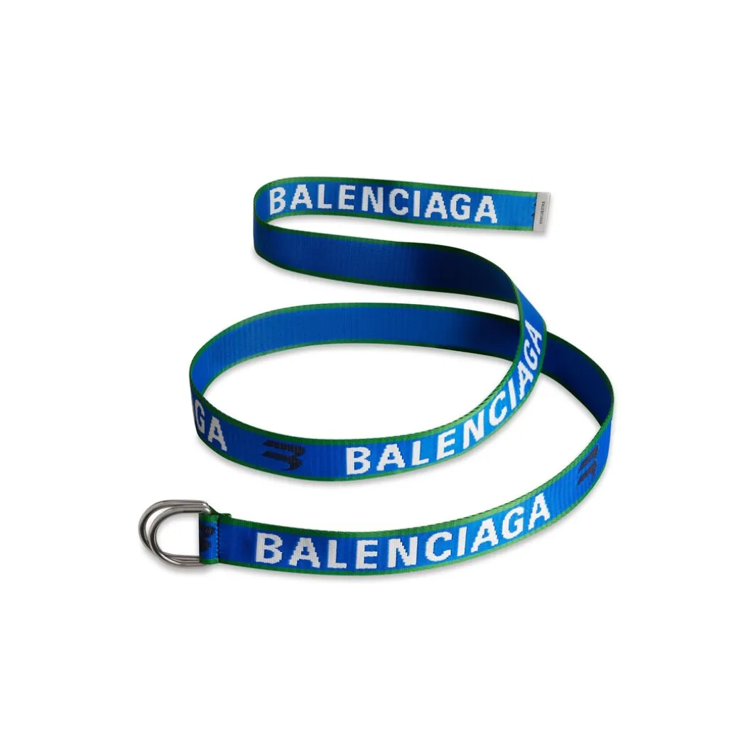 Men's D Ring Belt in Navy Blue