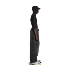 Men's Double Knee Pants in Black