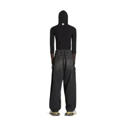 Men's Double Knee Pants in Black