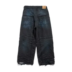 Men's Double Knee Pants  in Dark Blue