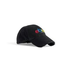 Men's Ebay Cap  in Black