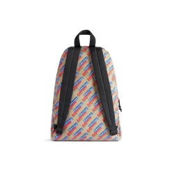 Men's Explorer Backpack in Beige/red/blue