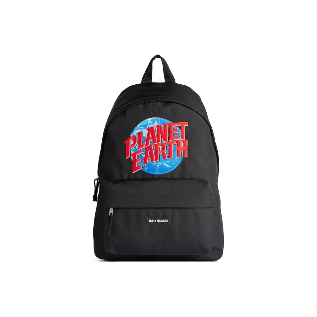 Men's Explorer Backpack in Black/blue/red
