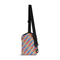 Men's Explorer Crossbody Messenger Bag  in Beige/red/blue