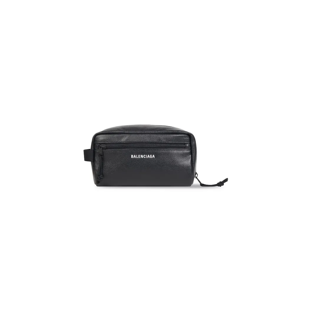 Men's Explorer Toiletry Pouch in Black