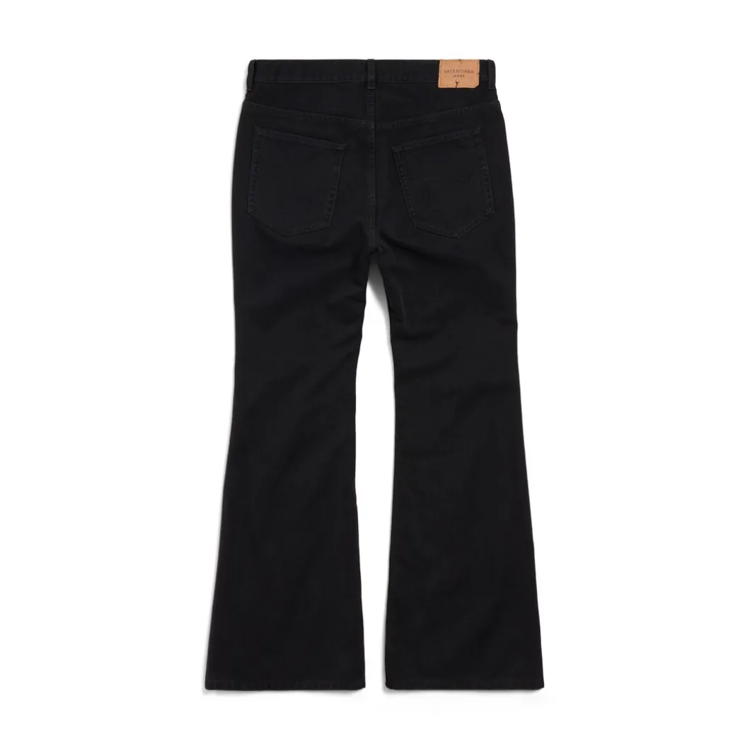 Men's Flared Pants in Black
