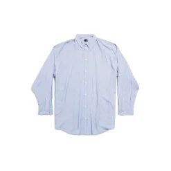Men's Fluid Shirt in Blue/white
